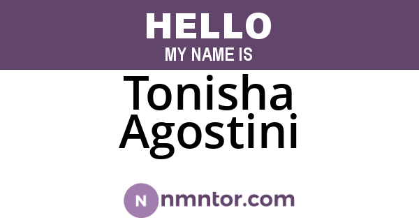 Tonisha Agostini