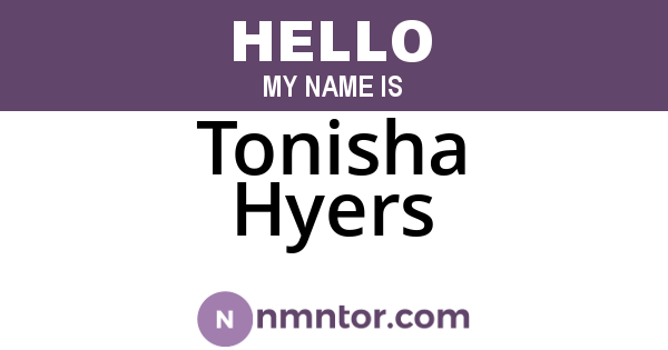 Tonisha Hyers