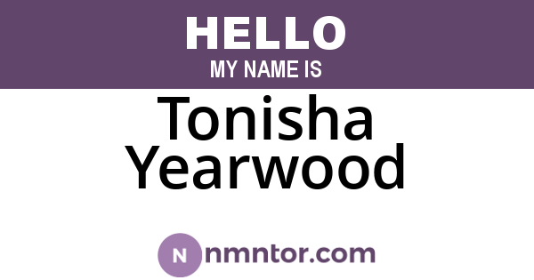 Tonisha Yearwood