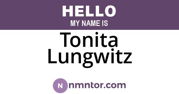 Tonita Lungwitz