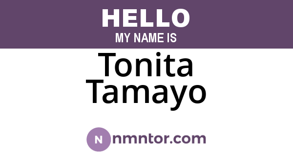 Tonita Tamayo
