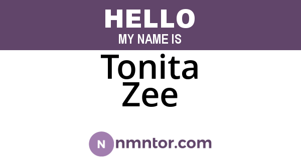 Tonita Zee