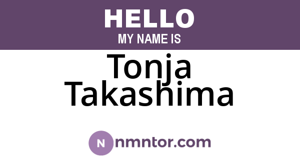 Tonja Takashima