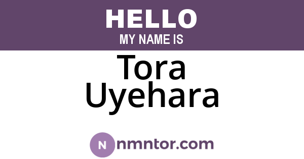 Tora Uyehara