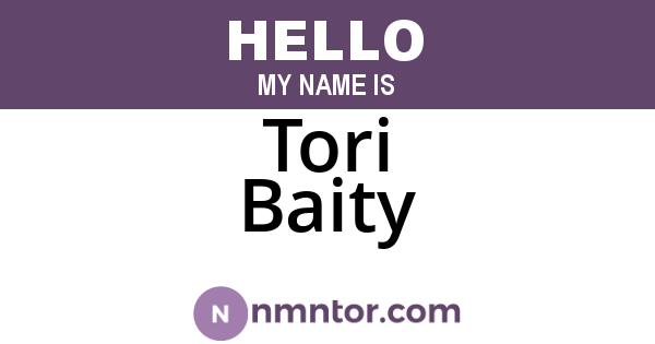 Tori Baity