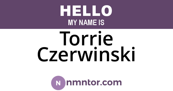 Torrie Czerwinski