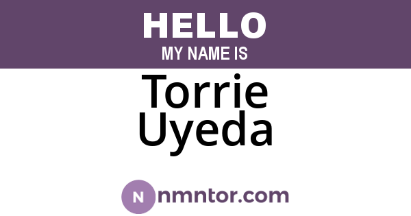 Torrie Uyeda