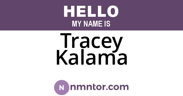Tracey Kalama