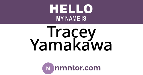 Tracey Yamakawa