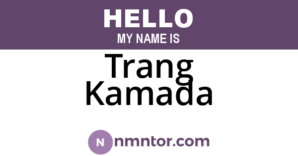 Trang Kamada