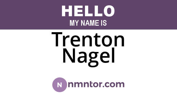 Trenton Nagel