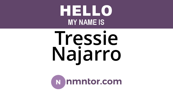 Tressie Najarro