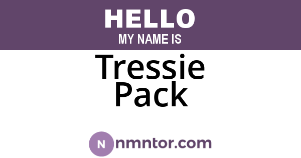 Tressie Pack