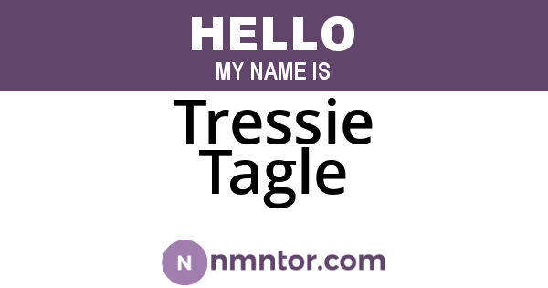 Tressie Tagle