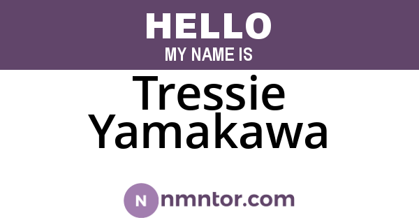 Tressie Yamakawa