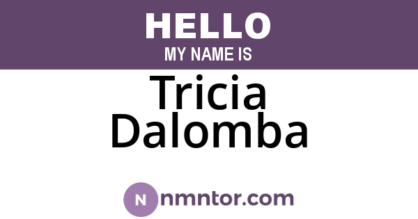 Tricia Dalomba