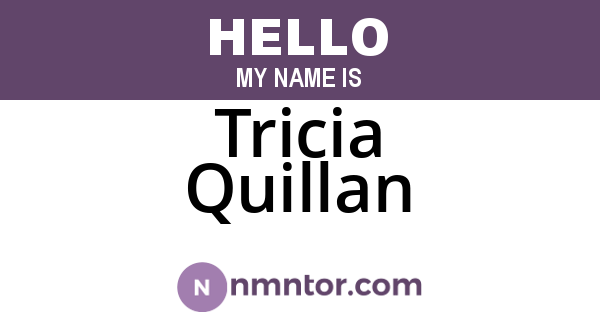 Tricia Quillan