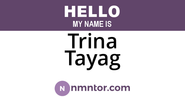 Trina Tayag