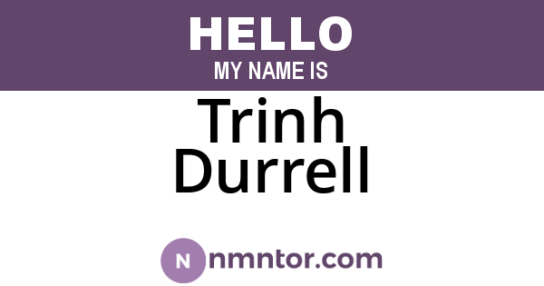 Trinh Durrell