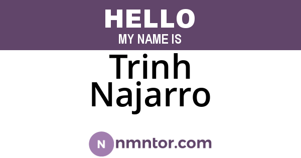 Trinh Najarro