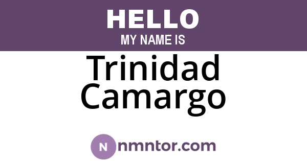 Trinidad Camargo