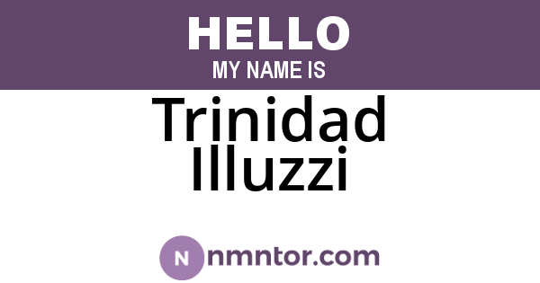 Trinidad Illuzzi