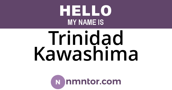 Trinidad Kawashima