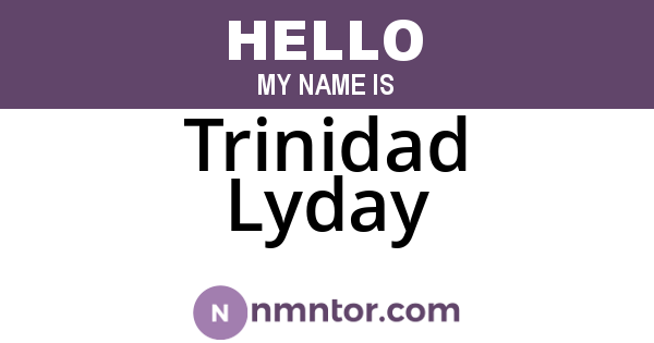 Trinidad Lyday