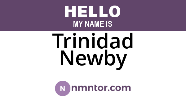 Trinidad Newby