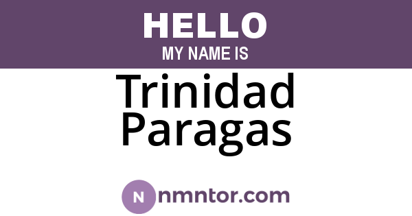 Trinidad Paragas