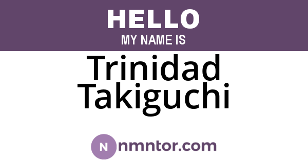 Trinidad Takiguchi