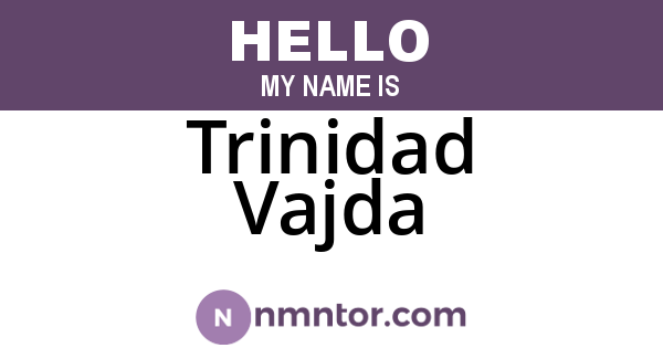 Trinidad Vajda