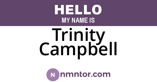 Trinity Campbell
