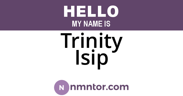 Trinity Isip