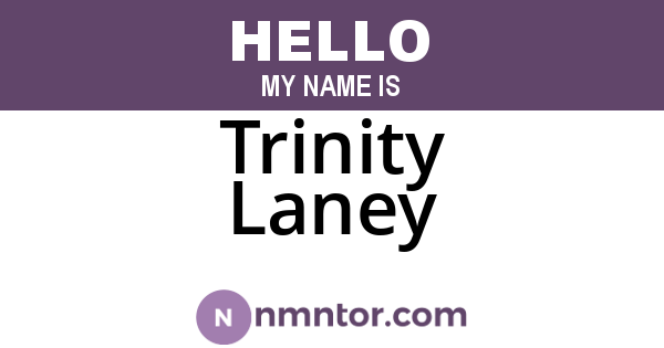 Trinity Laney