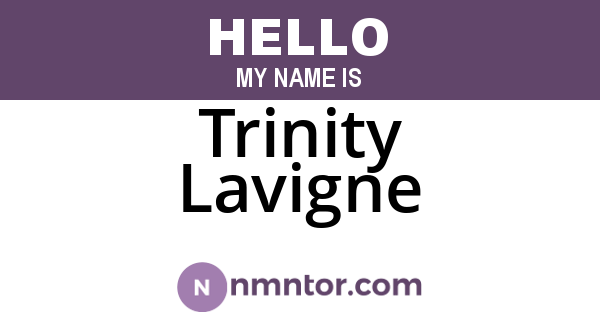 Trinity Lavigne