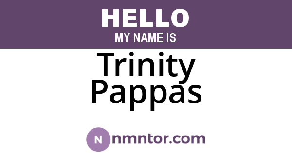 Trinity Pappas