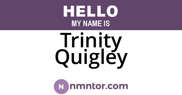 Trinity Quigley