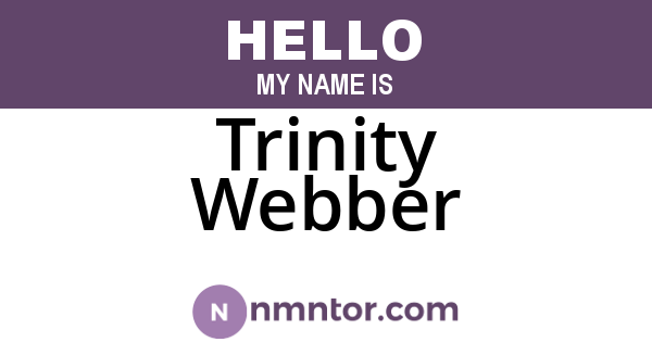 Trinity Webber