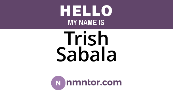 Trish Sabala