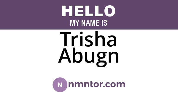 Trisha Abugn