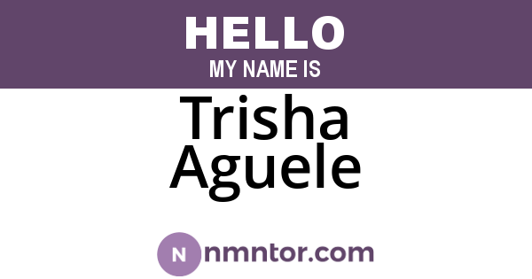 Trisha Aguele