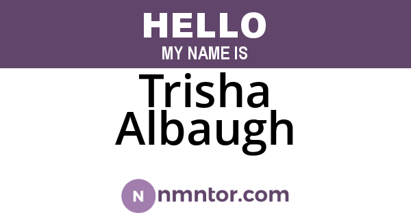 Trisha Albaugh