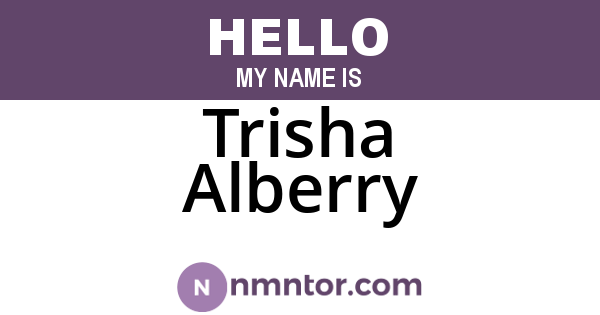 Trisha Alberry