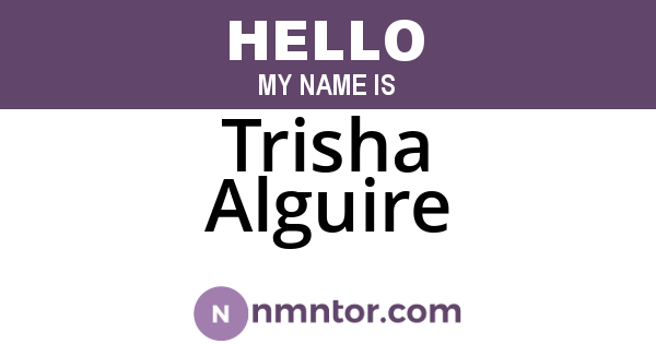 Trisha Alguire