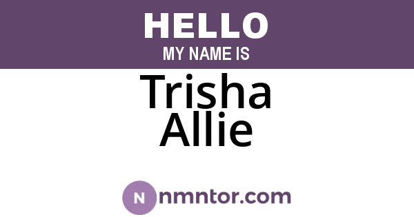 Trisha Allie