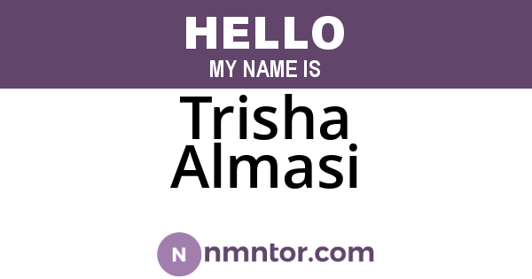 Trisha Almasi