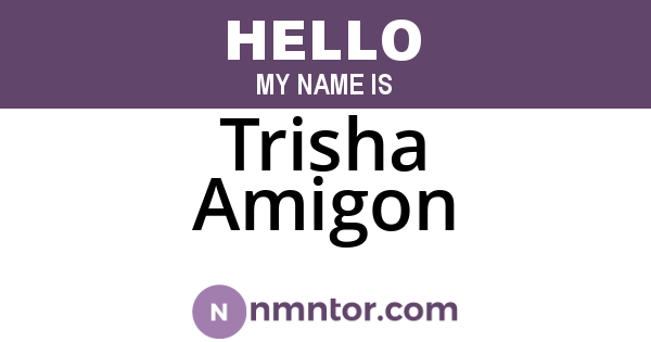 Trisha Amigon