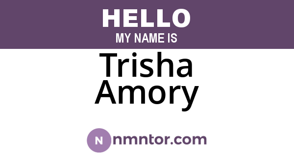 Trisha Amory