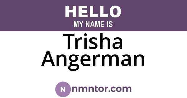 Trisha Angerman